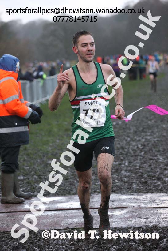 Senior mens Northern Cross Country Champs., Witton Park, Blackburn. Photo: David T. Hewitson/Sports for All Pics